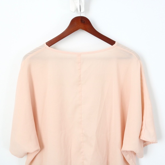 Nasty Gal Alice Moon Blush Wrap Top - Picture 6 of 8